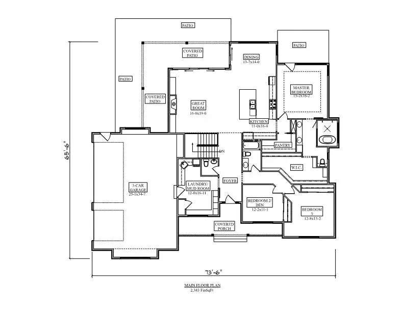 Elegant 3-Bedroom Home with Spacious Basement and Porch