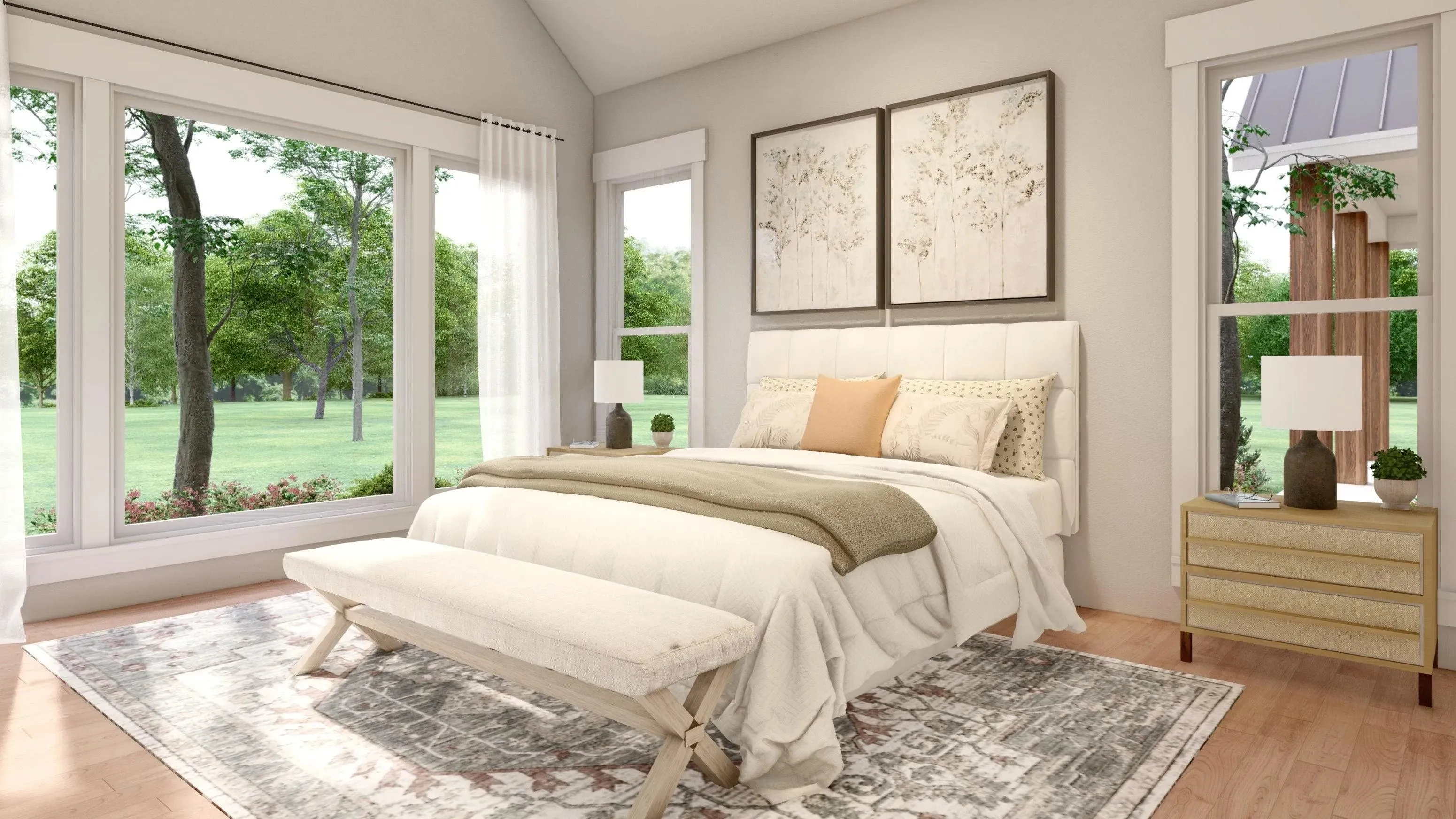 Elegant 3-Bedroom Home with Spacious Porches
