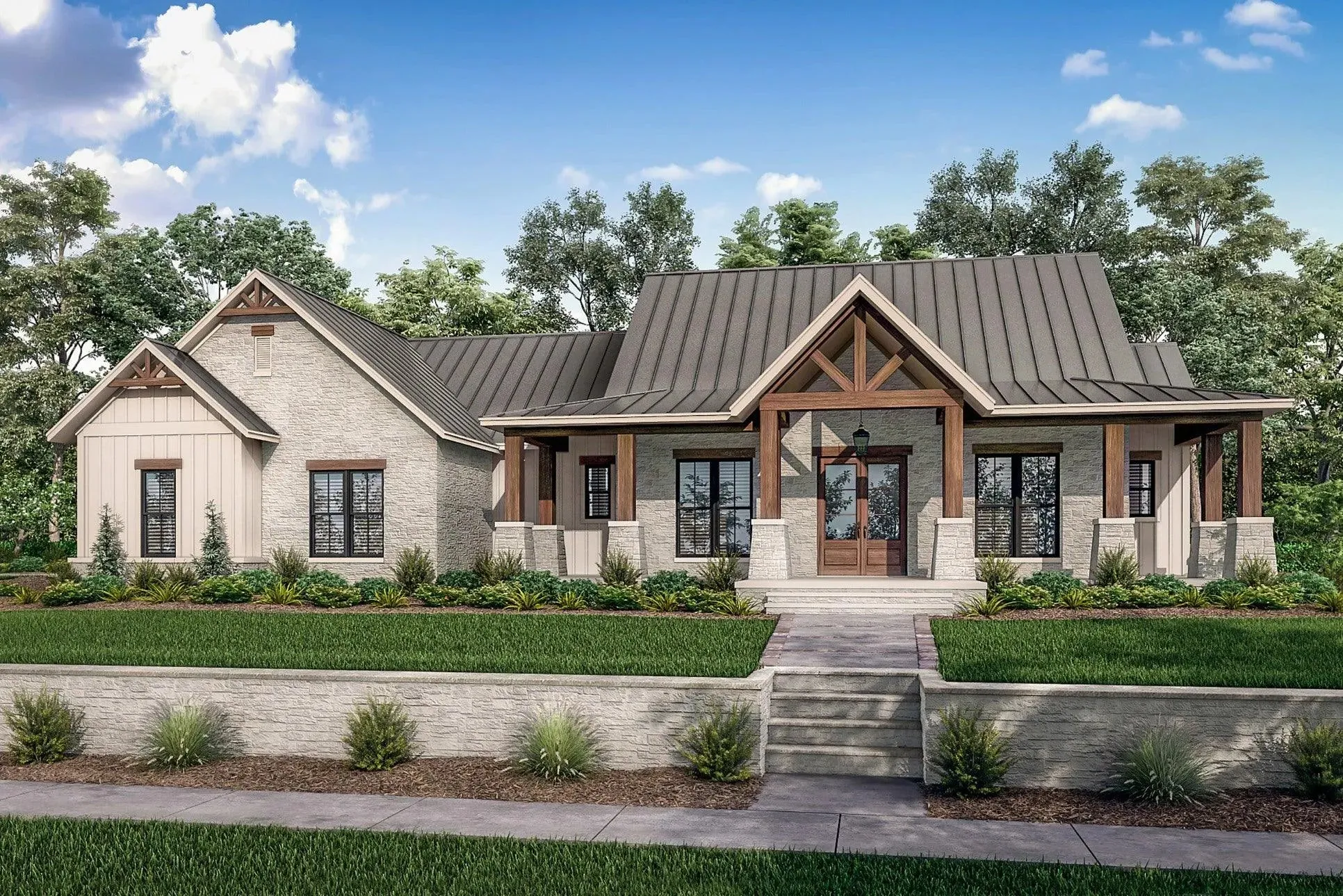 Elegant 3-Bedroom Home with Spacious Porches