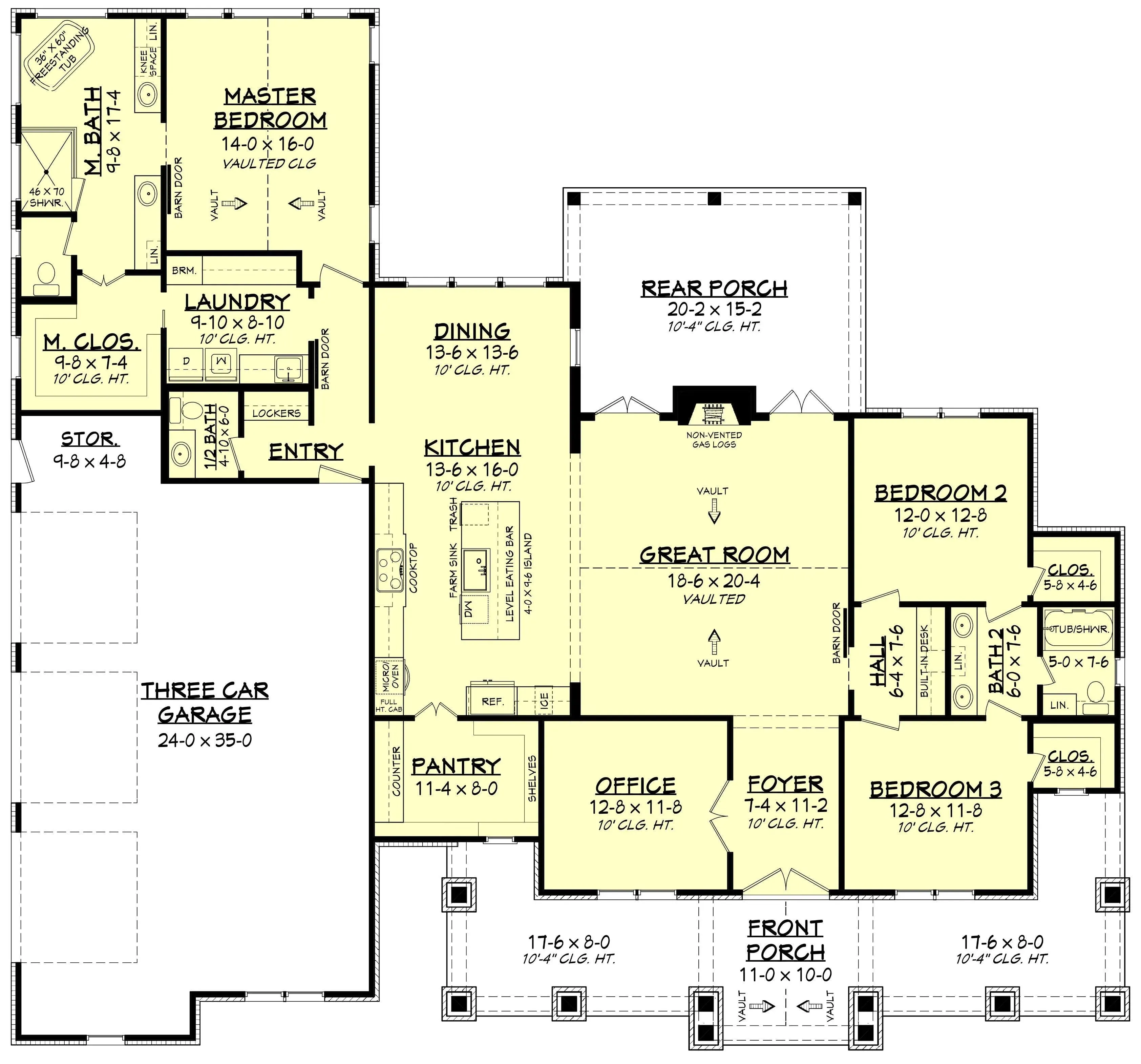 Elegant 3-Bedroom Home with Spacious Porches