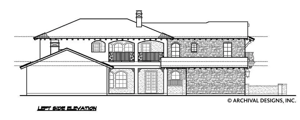 Elegant 4-Bedroom Home with Courtyard Garage and Spacious Interiors