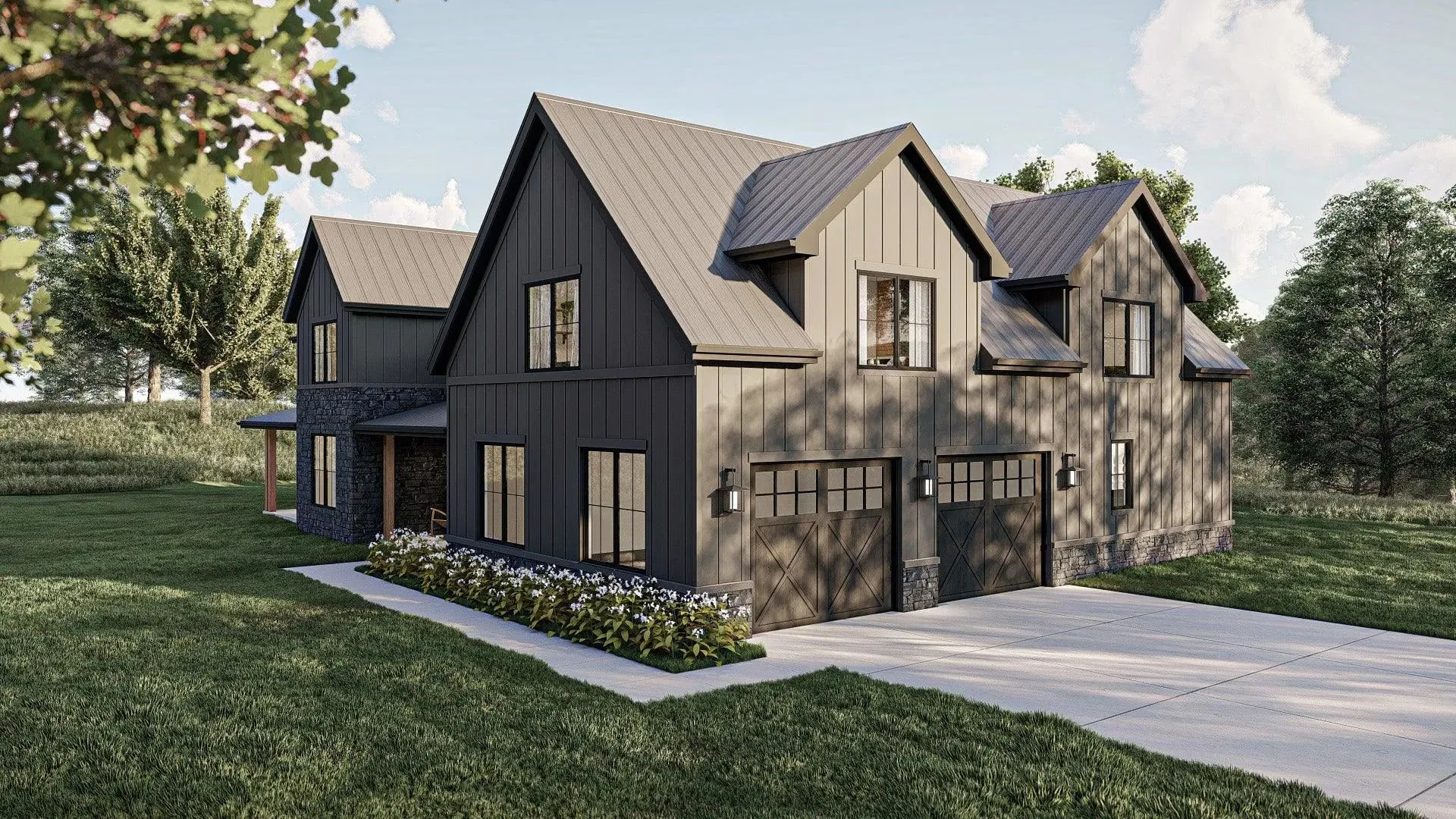 Elegant 4-Bedroom Home with Spacious Living Areas and Modern Amenities