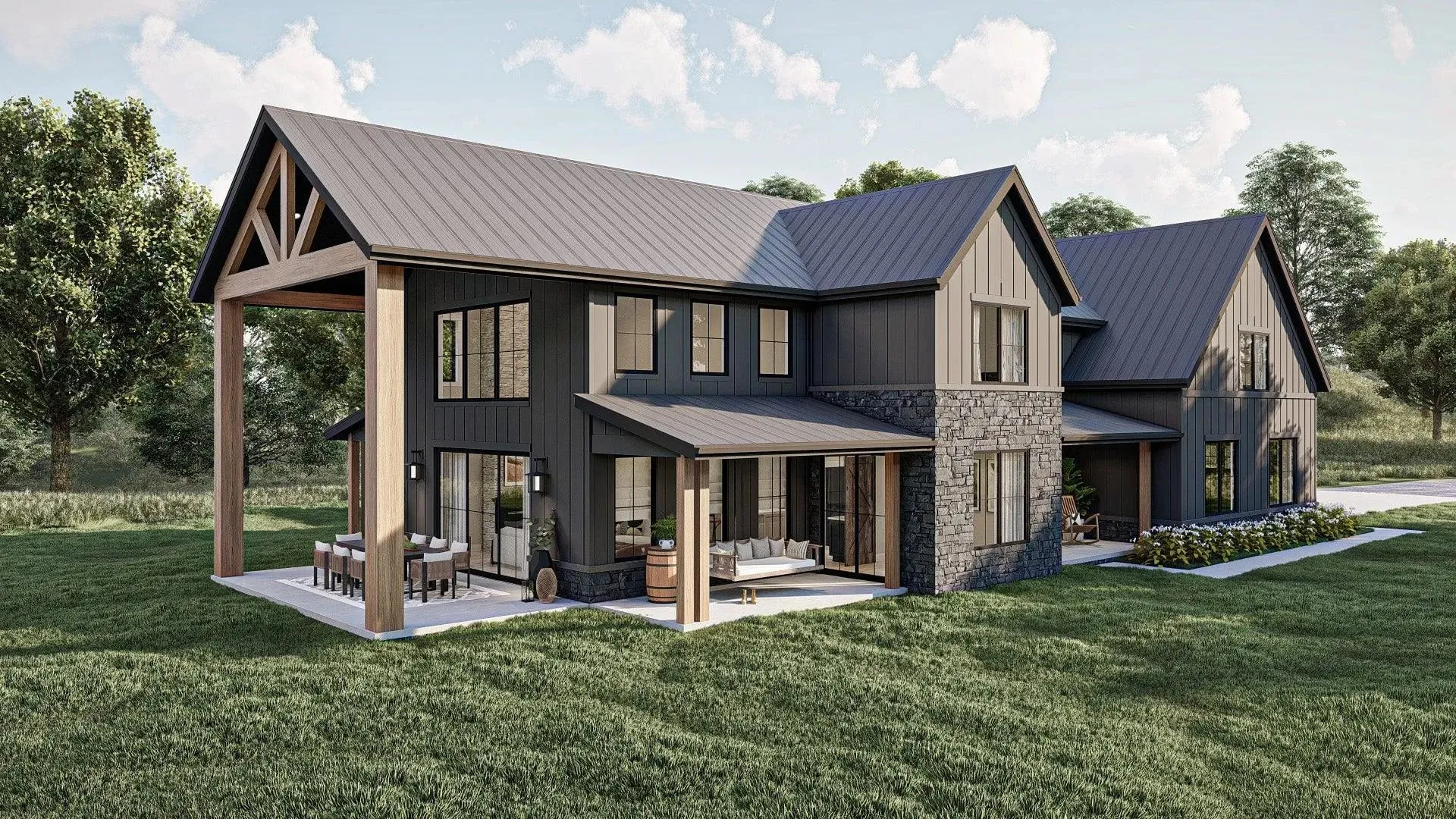 Elegant 4-Bedroom Home with Spacious Living Areas and Modern Amenities