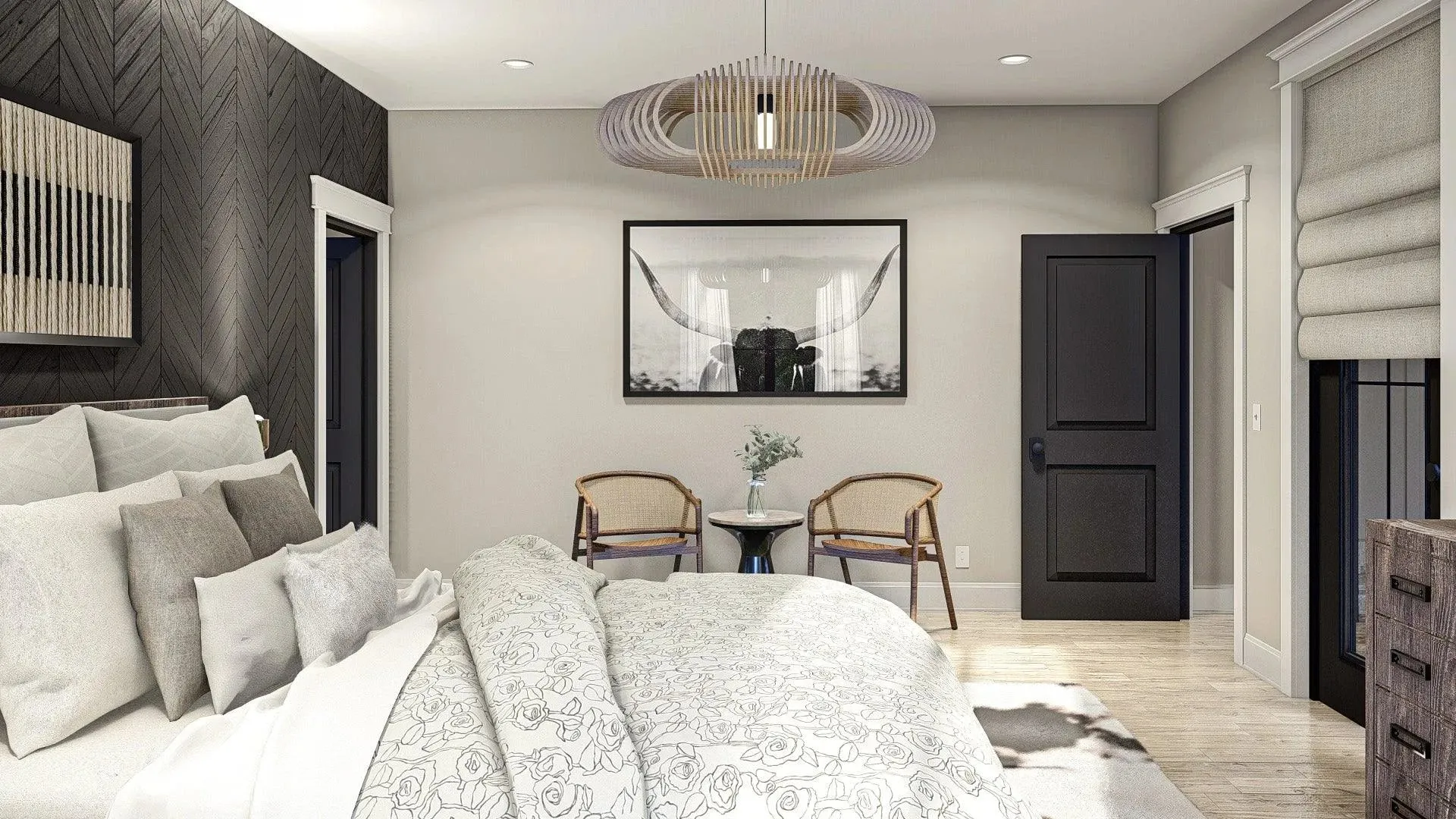 Elegant 4-Bedroom Home with Spacious Living Areas and Modern Amenities