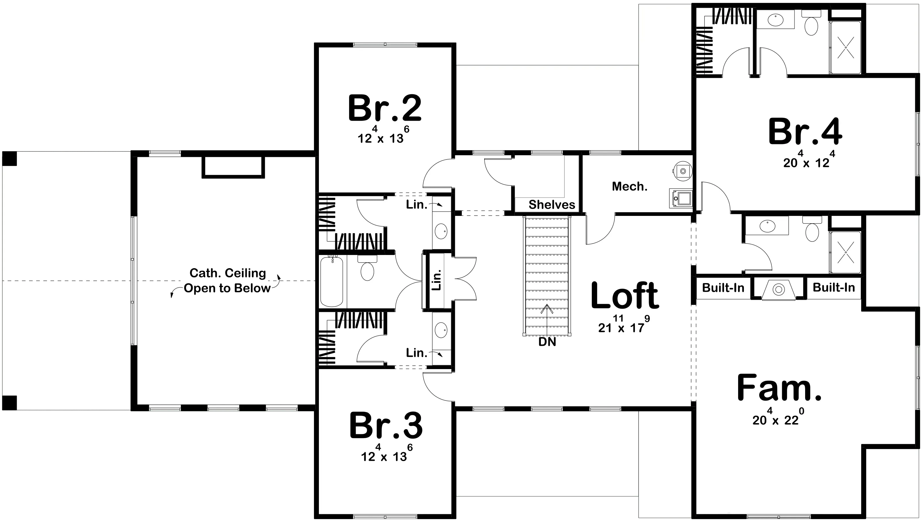 Elegant 4-Bedroom Home with Spacious Living Areas and Modern Amenities