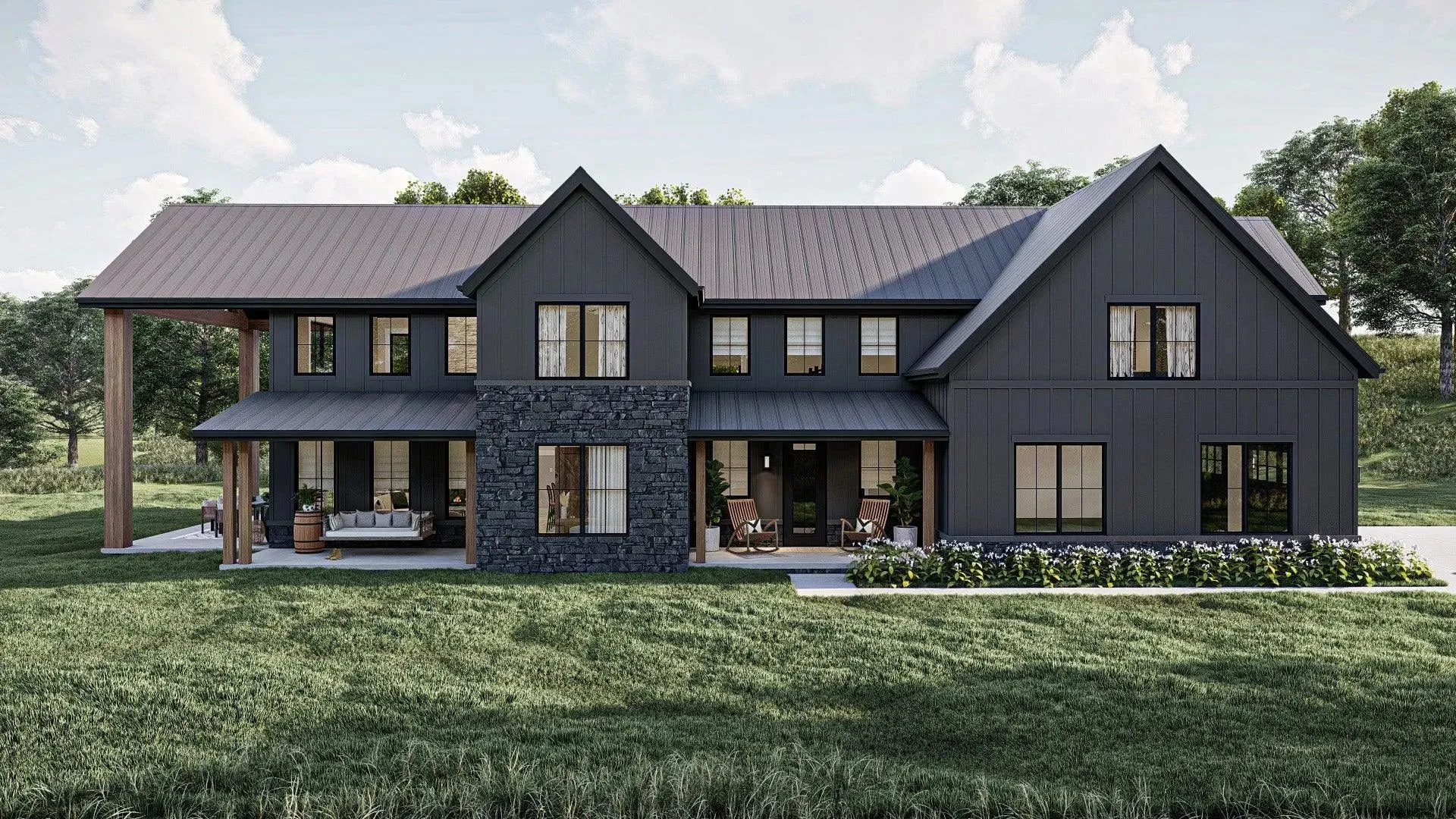 Elegant 4-Bedroom Home with Spacious Living Areas and Modern Amenities