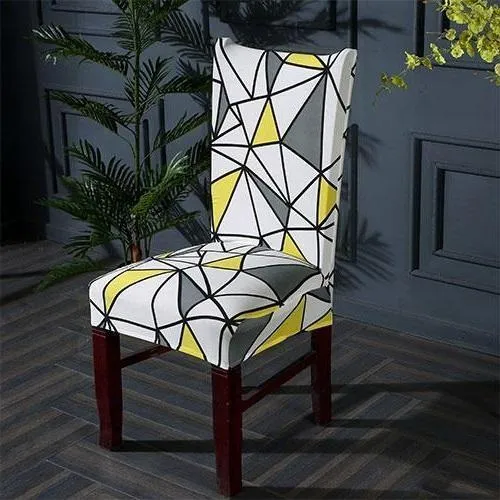 Elegant Style Multi-colored Chair Cover
