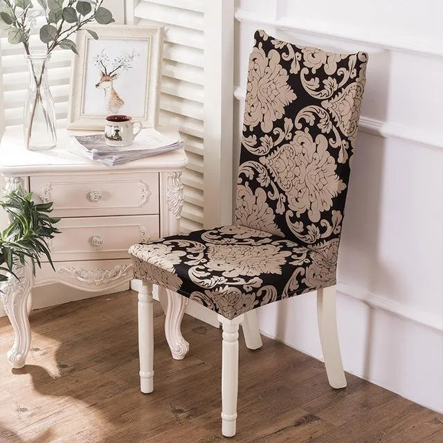 Elegant Style Multi-colored Chair Cover