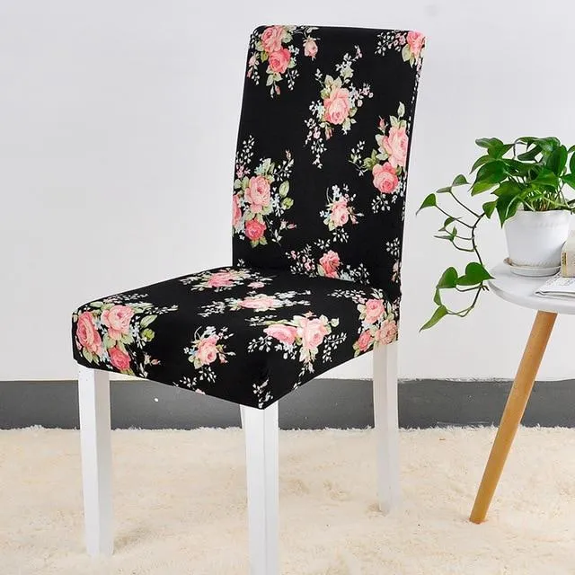Elegant Style Multi-colored Chair Cover