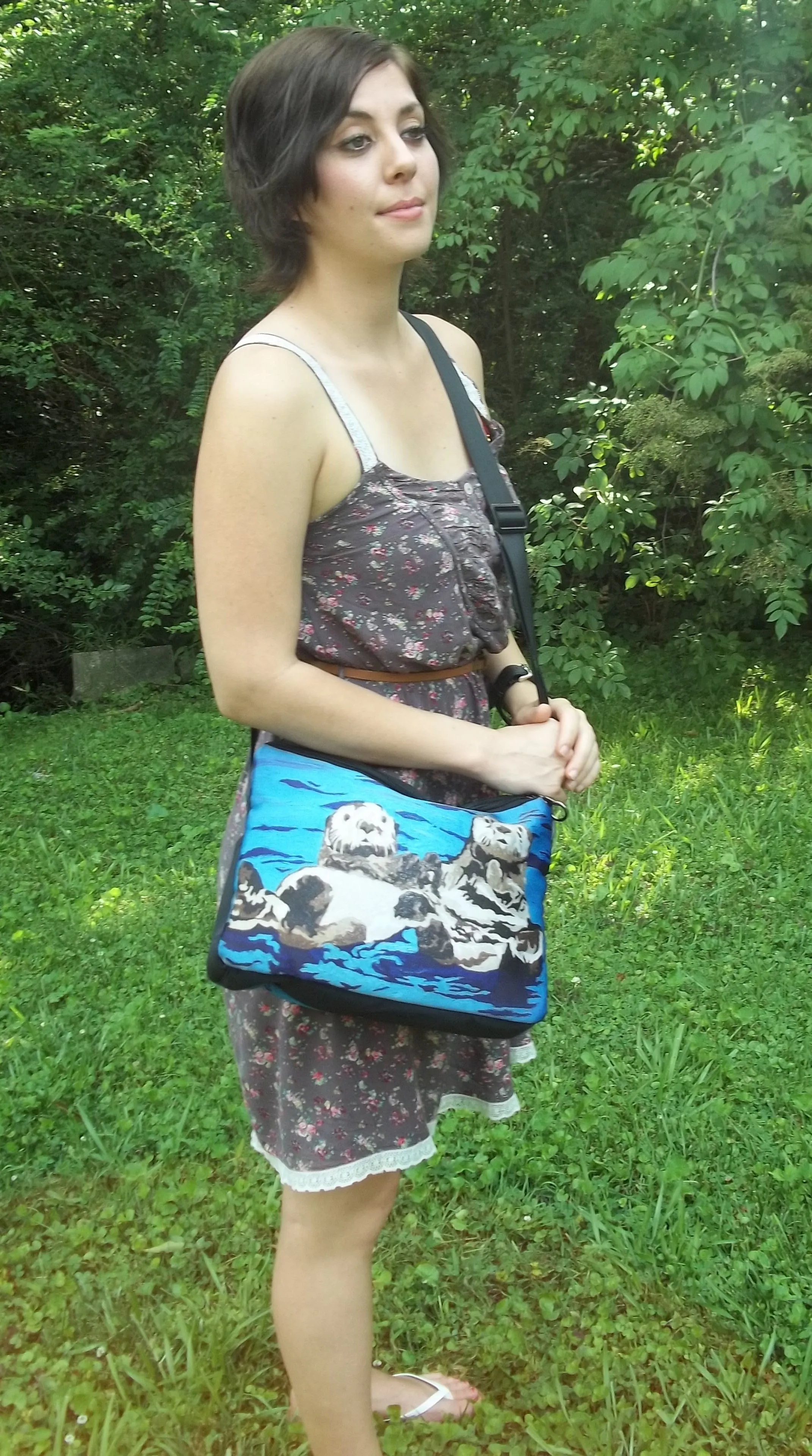 Elephant Signature Messenger Bag - Pride