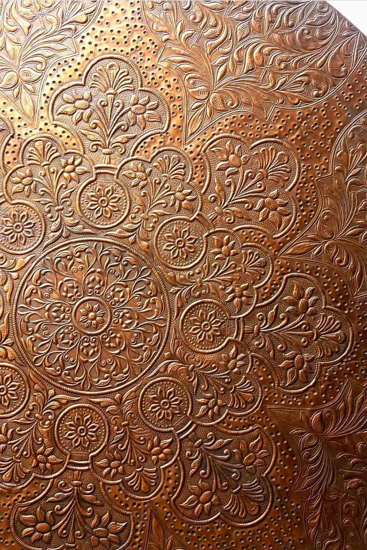 Engraved Side Table (Multi-Colored)