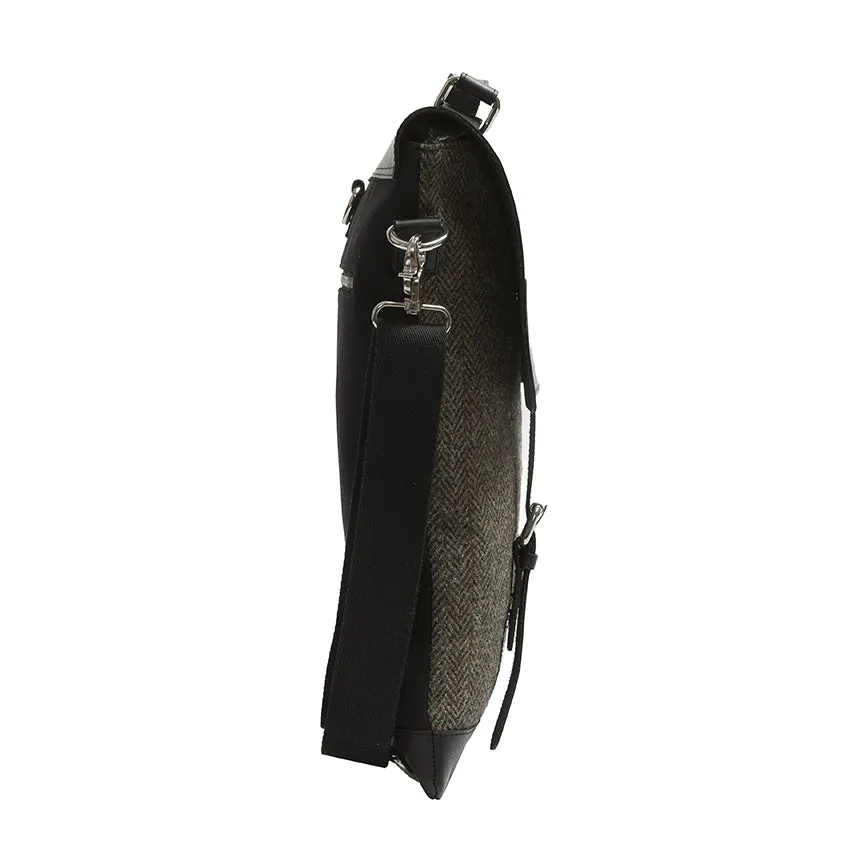 Enter Accessories Harris Tweed Messenger Tote