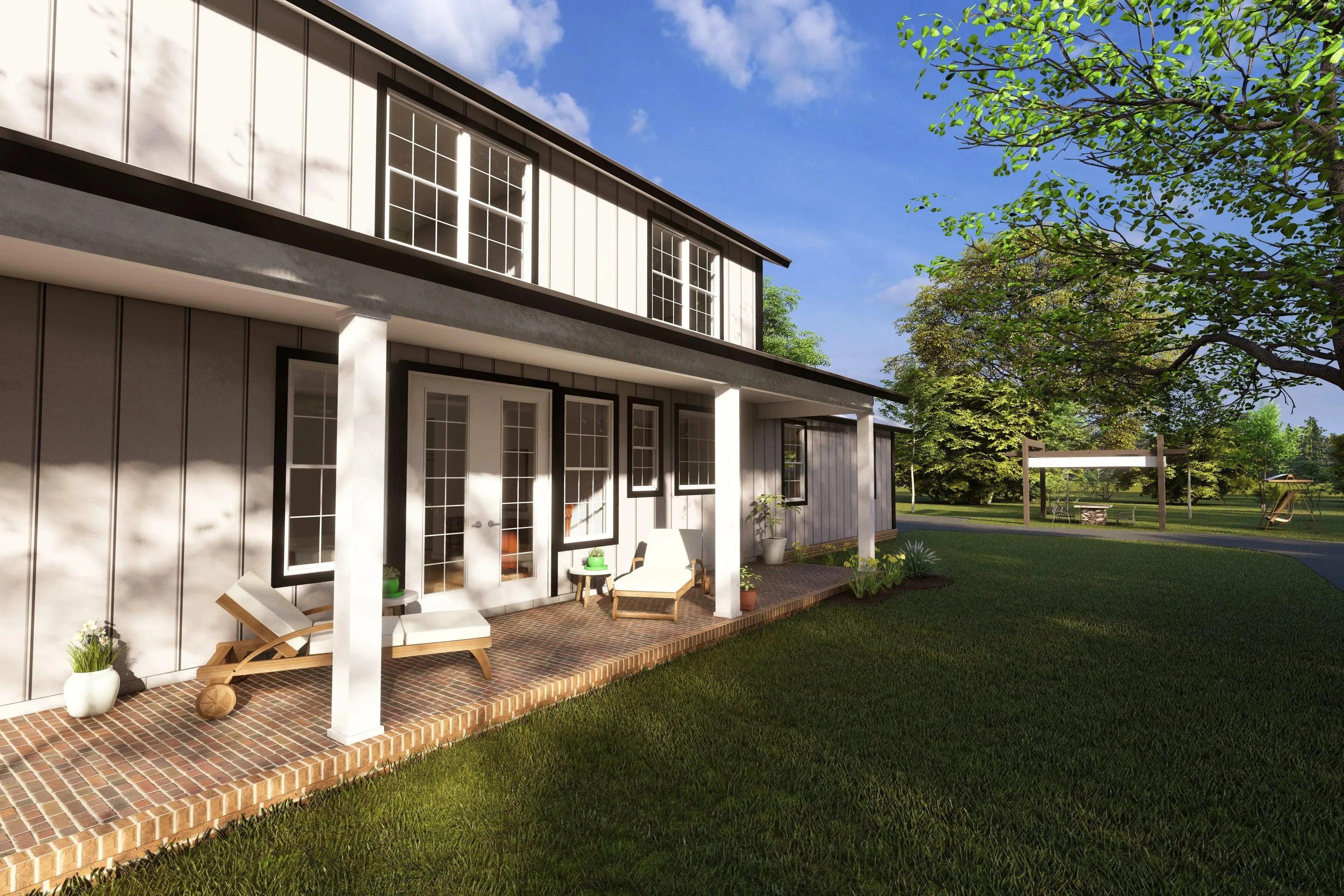 Experience Modern Living in This Spacious 4-Bedroom Barndominium Style Home