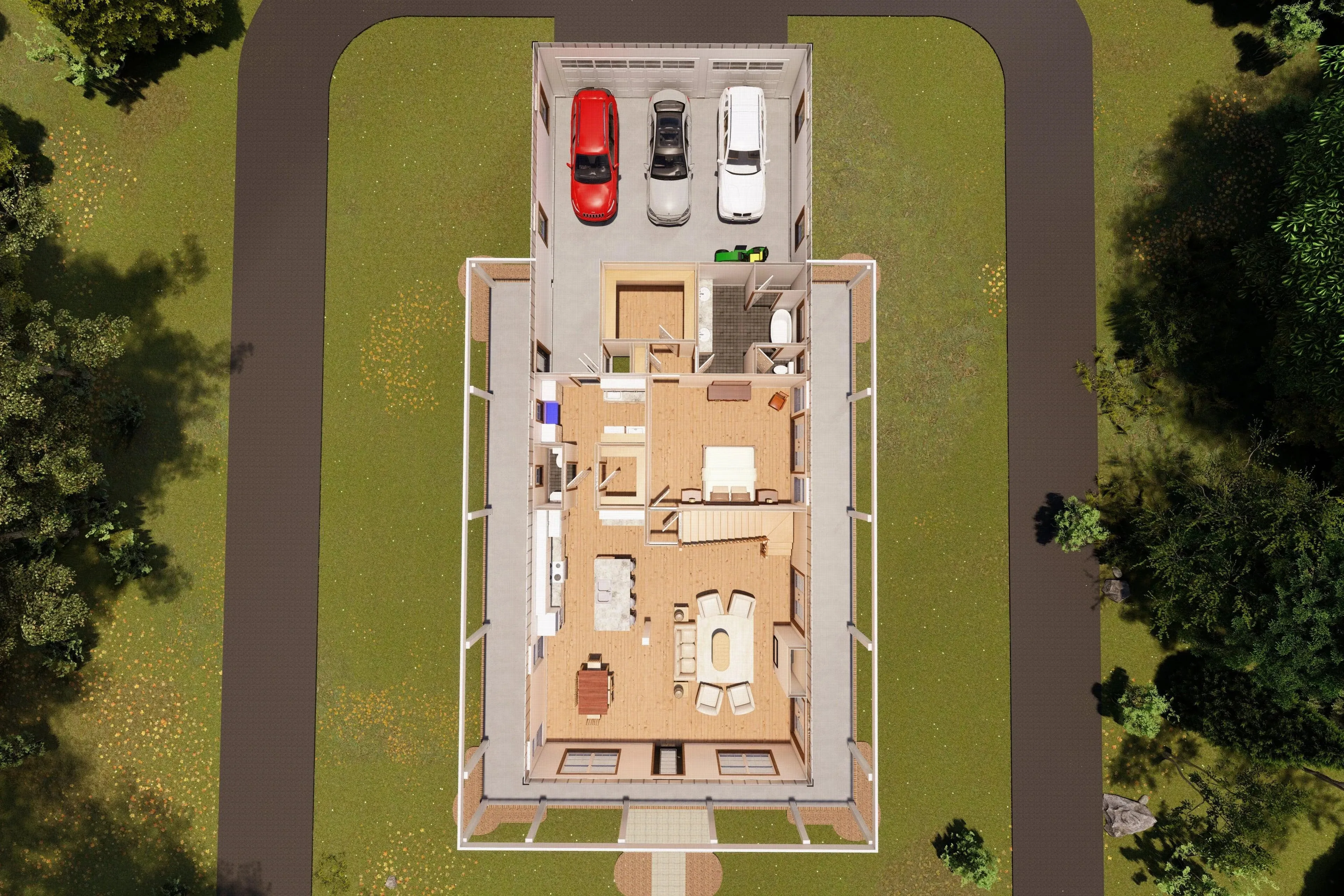 Experience Modern Living in This Spacious 4-Bedroom Barndominium Style Home