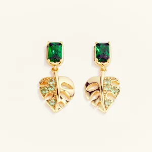 Fashion Leaf Drop Earrings