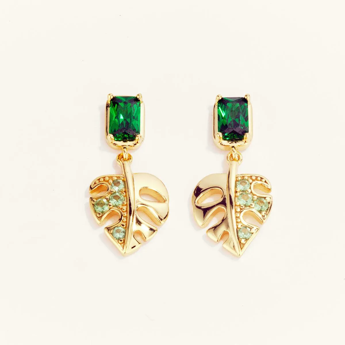 Fashion Leaf Drop Earrings