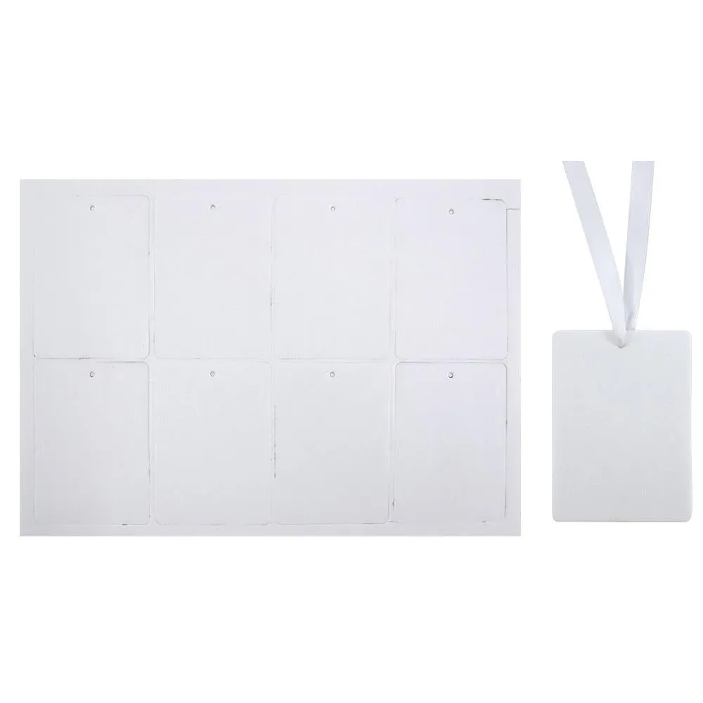 Felt Air Freshener - Rectangle - Sheet of 8