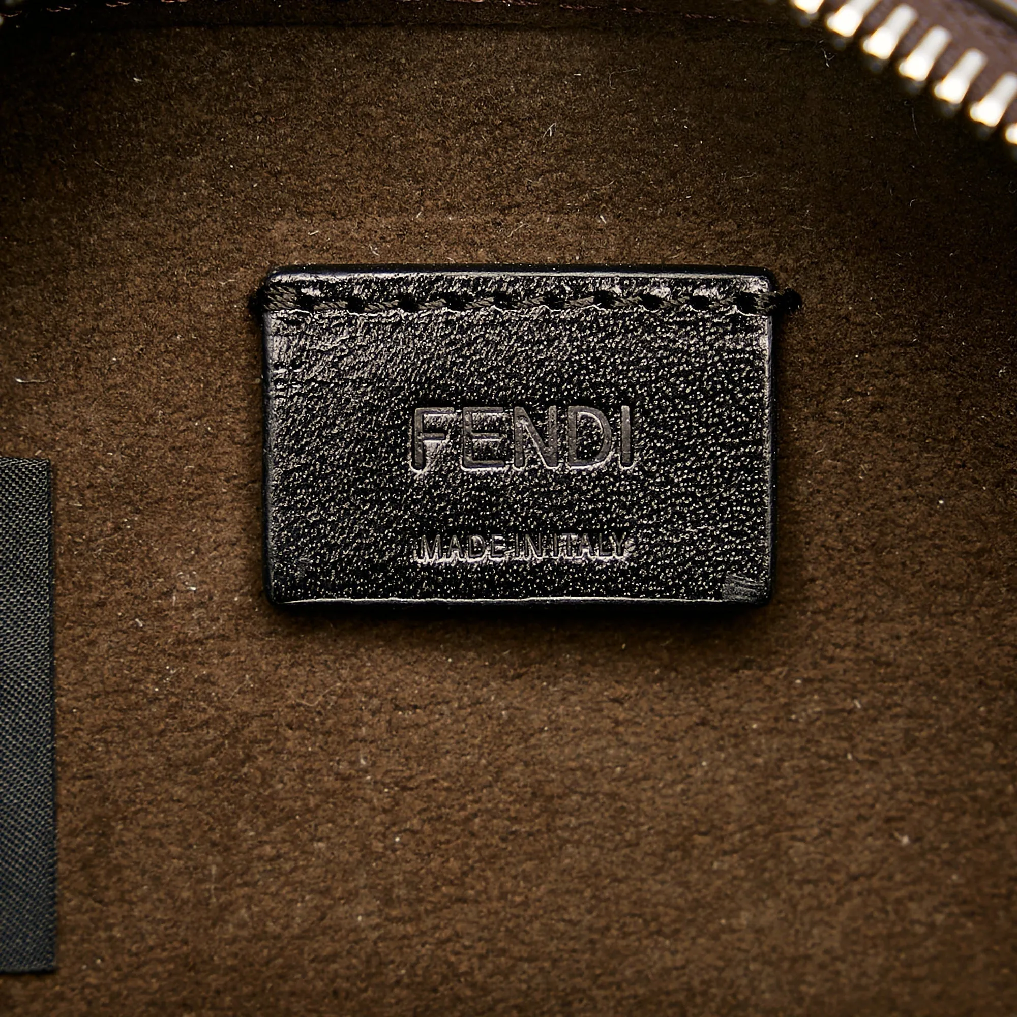 Fendi FF Zucca Camera Bag Brown