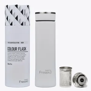 Fressko Infuser Flask 500ml - Snow | Drink Bottle