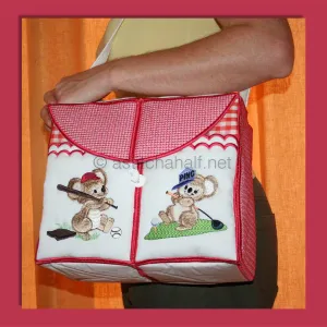 Fuzzy Wuzzy Olympics Tote Bag