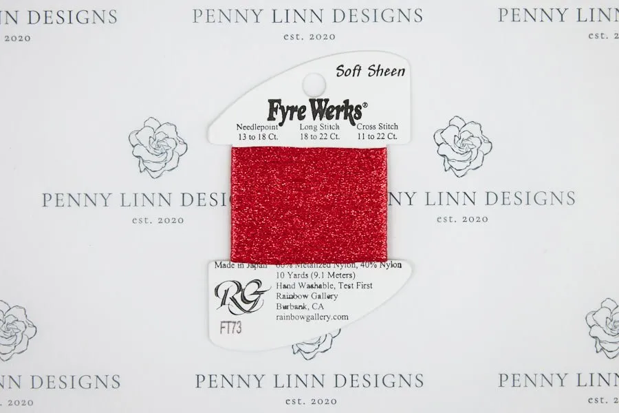 Fyre Werks Soft Sheen FT73 Christmas Red