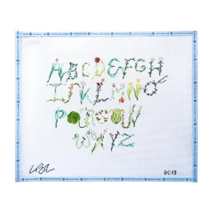 Garden Alphabet Sampler - 13 Mesh