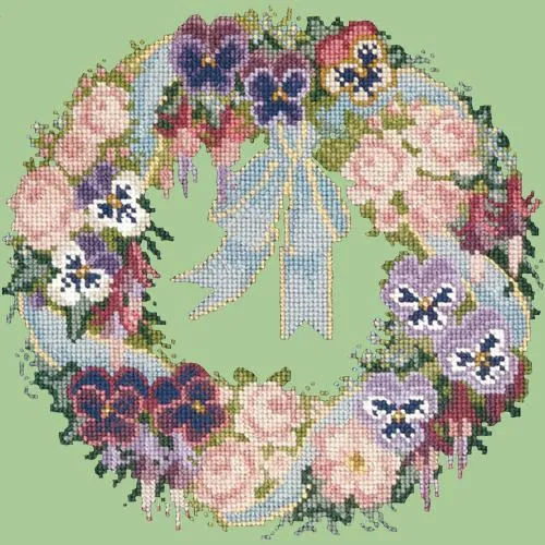 Garland of Pansies