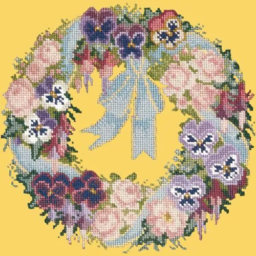 Garland of Pansies