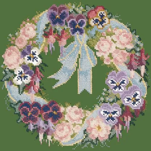 Garland of Pansies