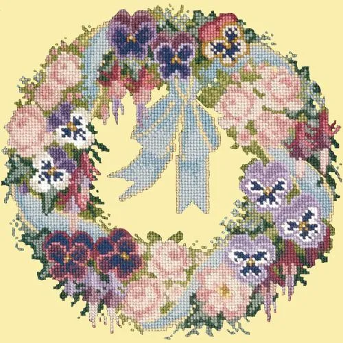 Garland of Pansies