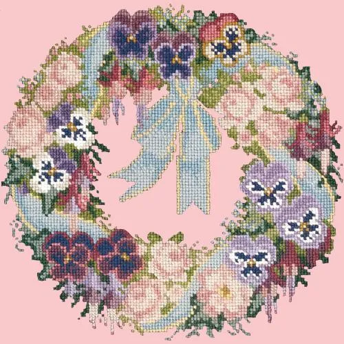 Garland of Pansies
