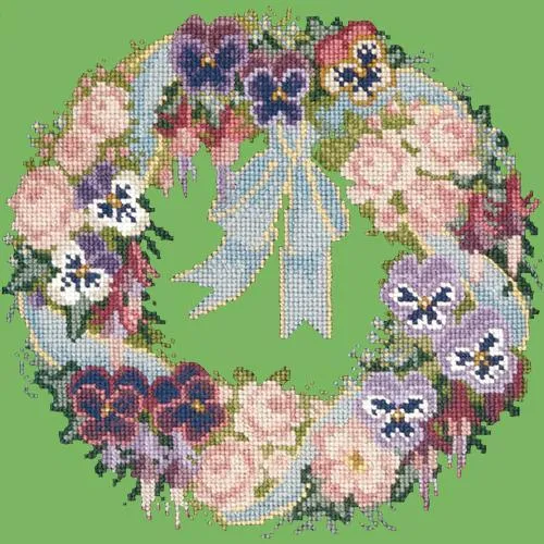 Garland of Pansies