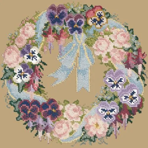 Garland of Pansies
