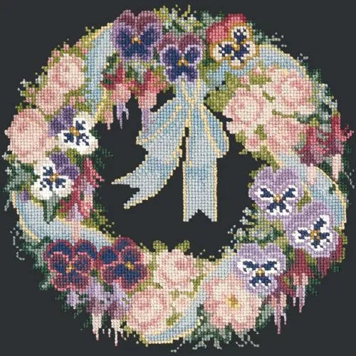 Garland of Pansies