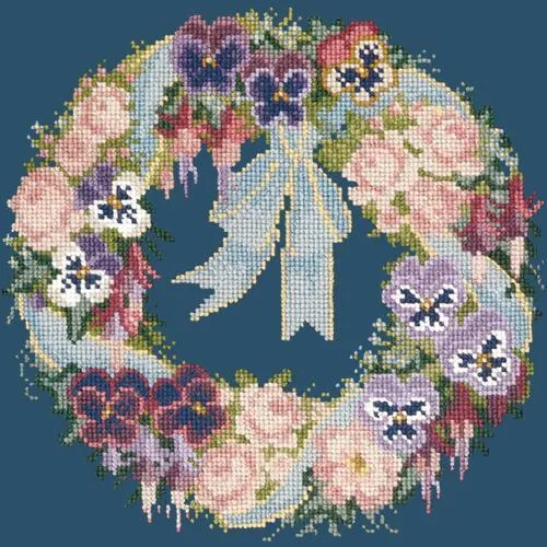 Garland of Pansies