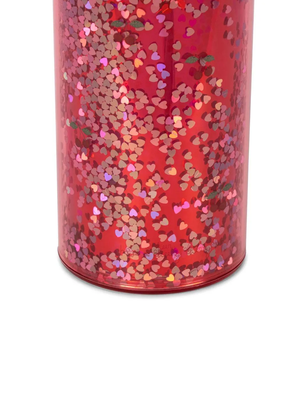 Glitter Bottle - Cherry