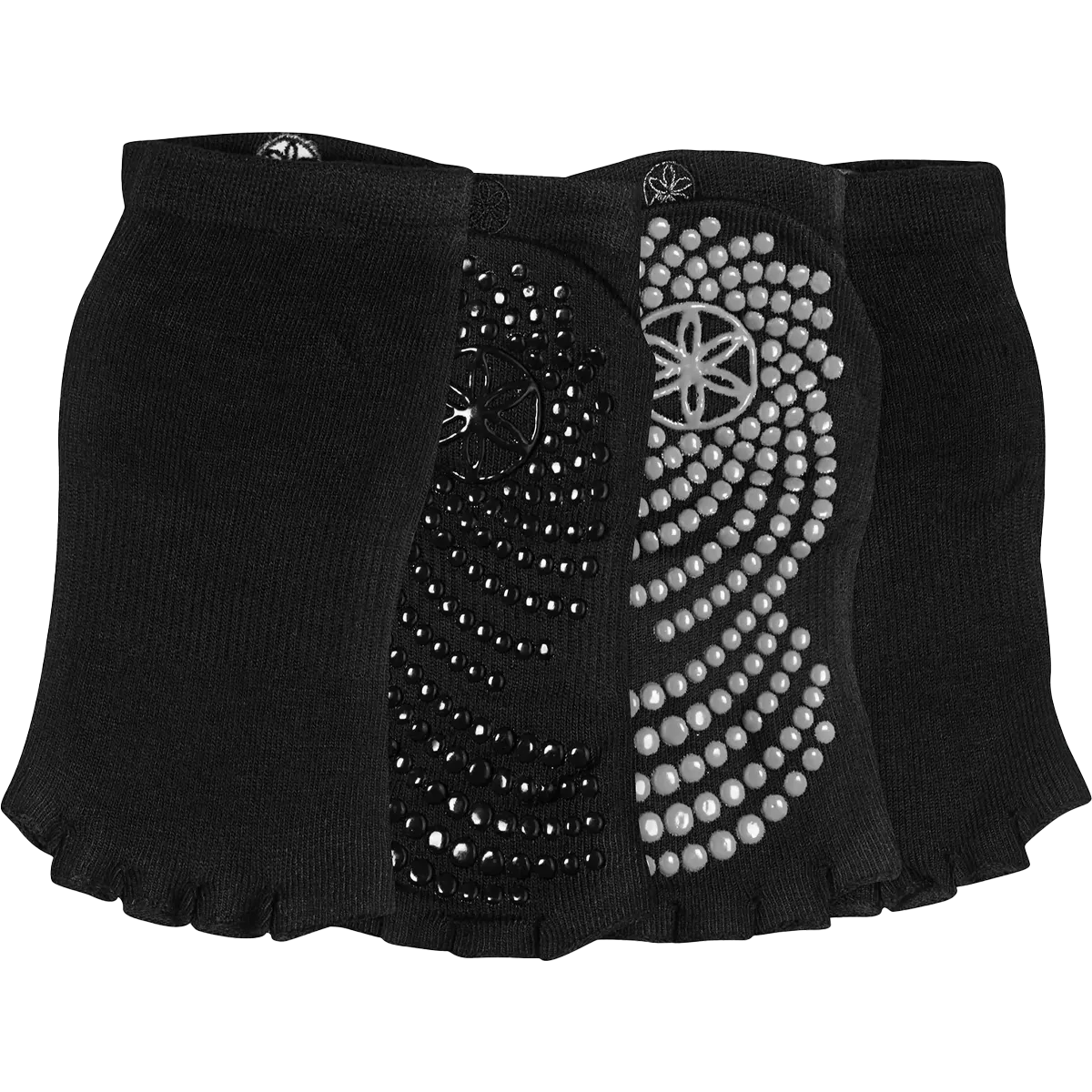 Grippy Toeless Yoga Socks 2-PK