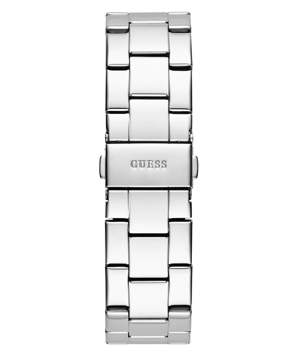 GUESS Ladies Silver Tone Multi-function Watch