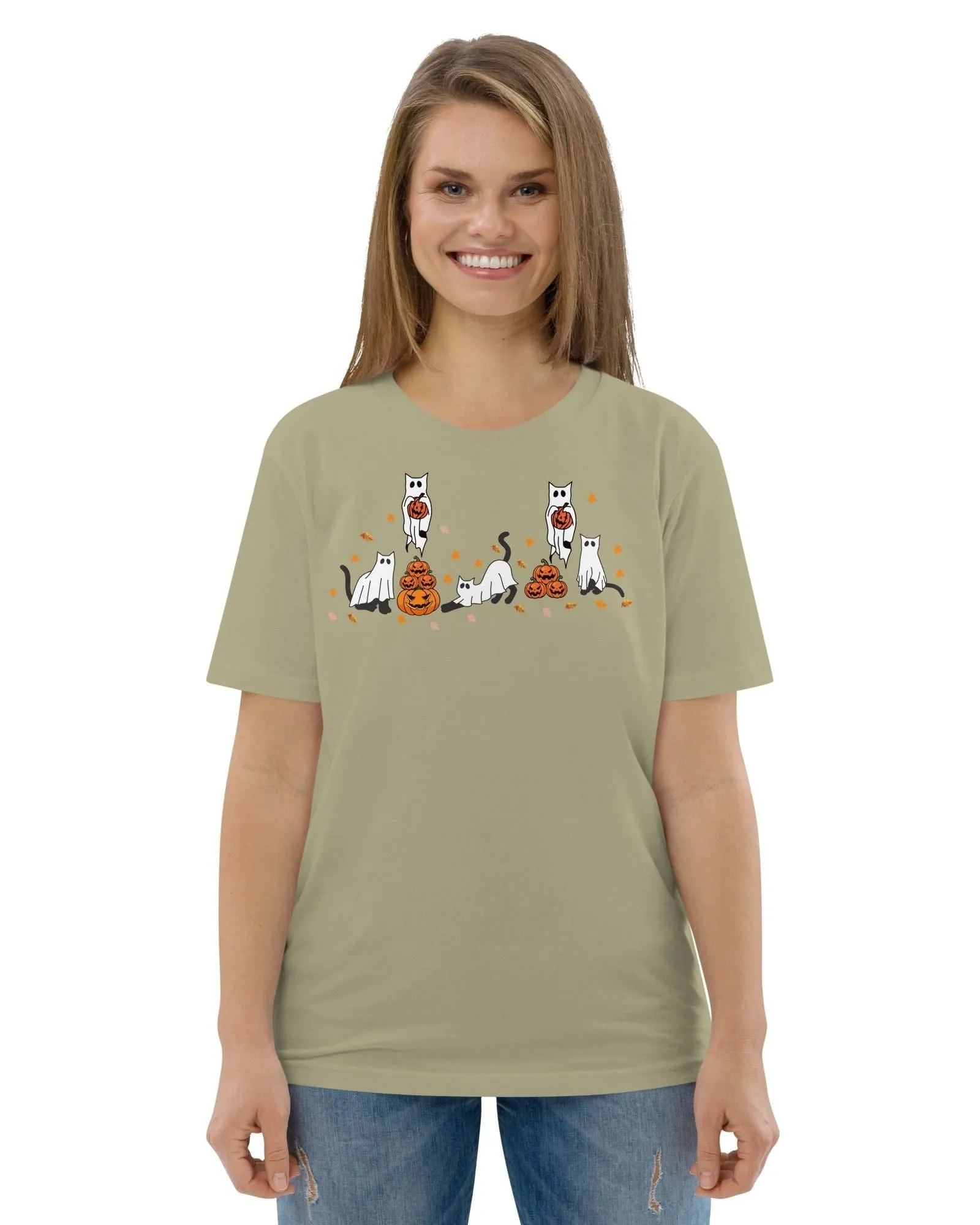 Halloween Shirt: Charming Cat Hosts