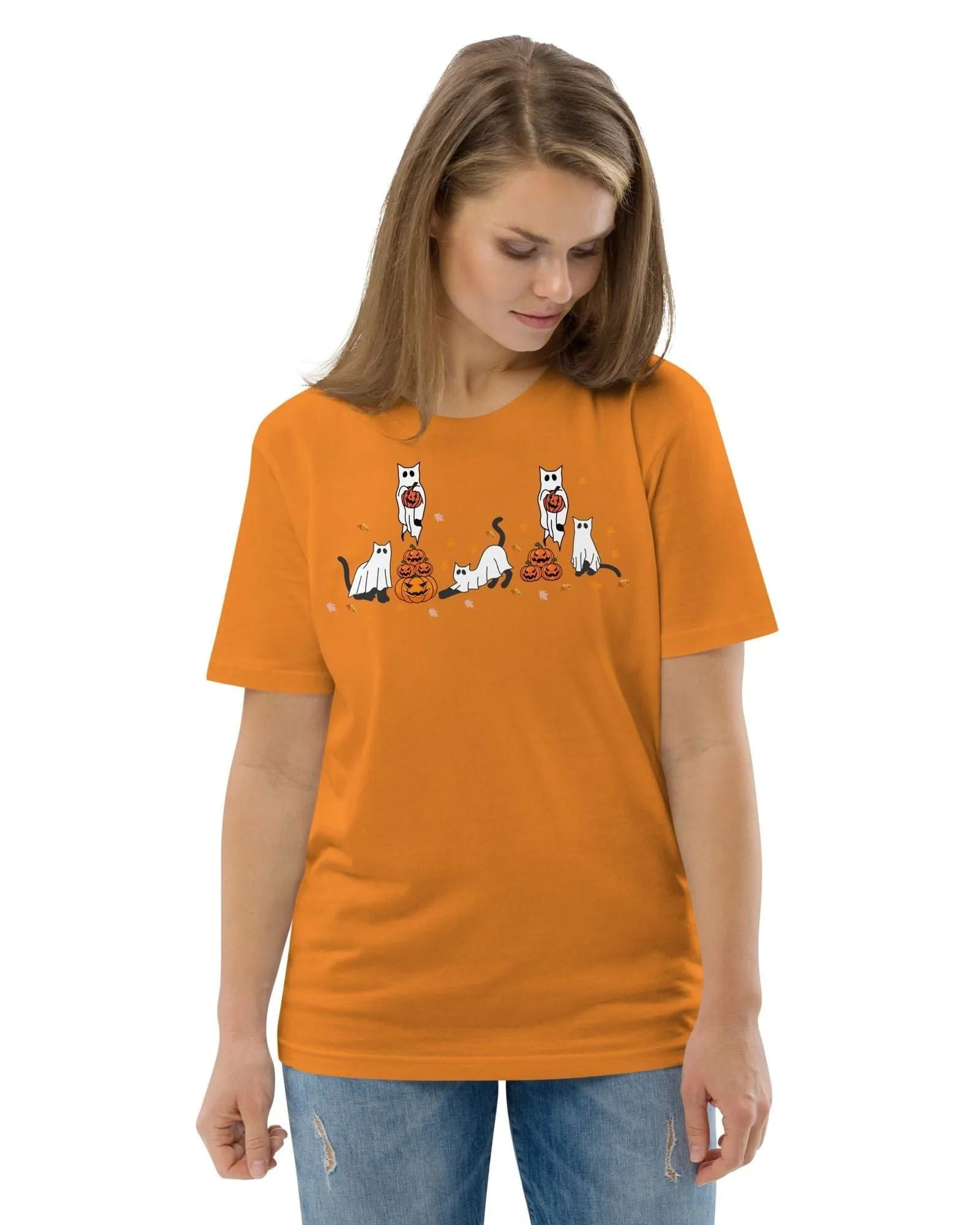 Halloween Shirt: Charming Cat Hosts