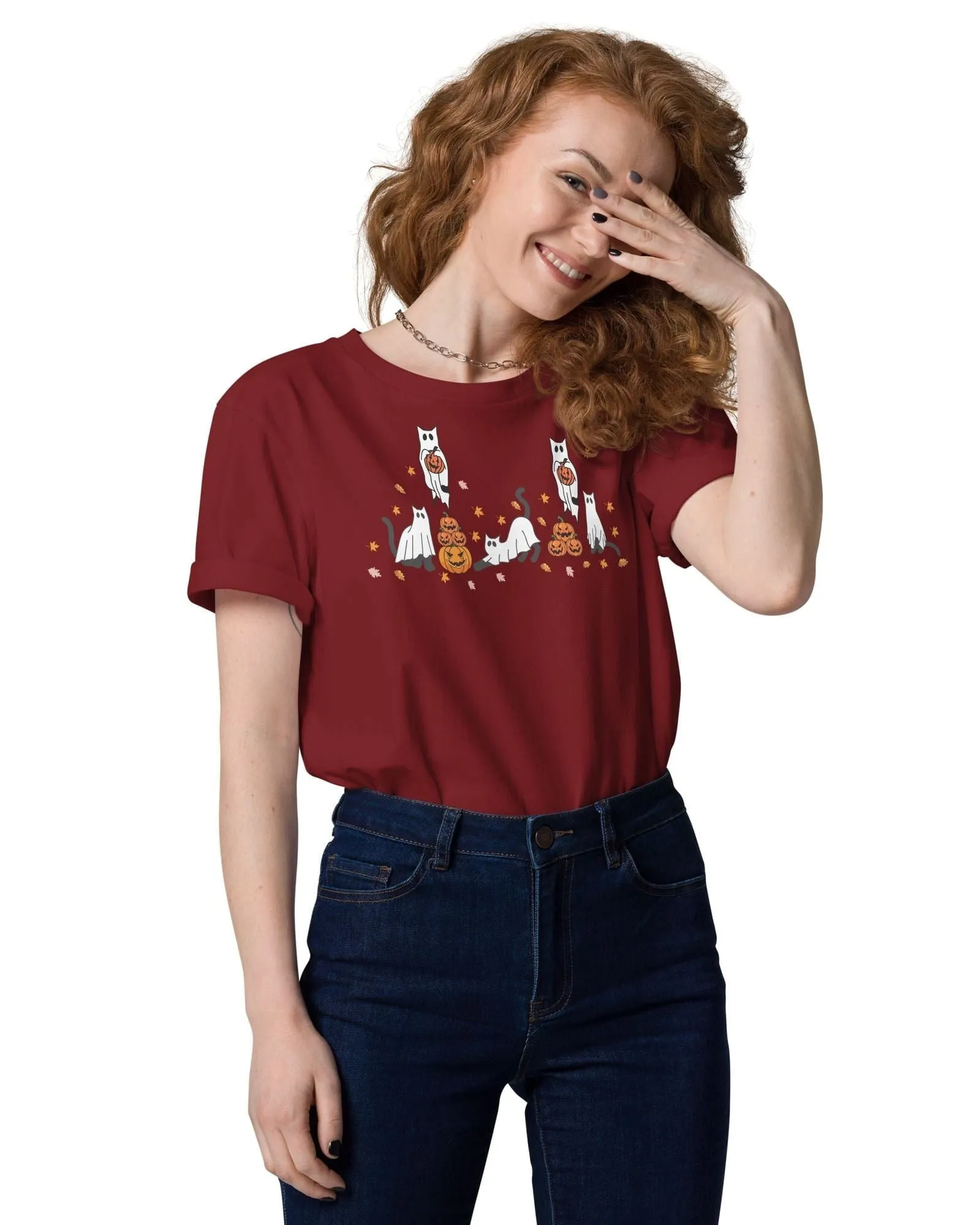 Halloween Shirt: Charming Cat Hosts