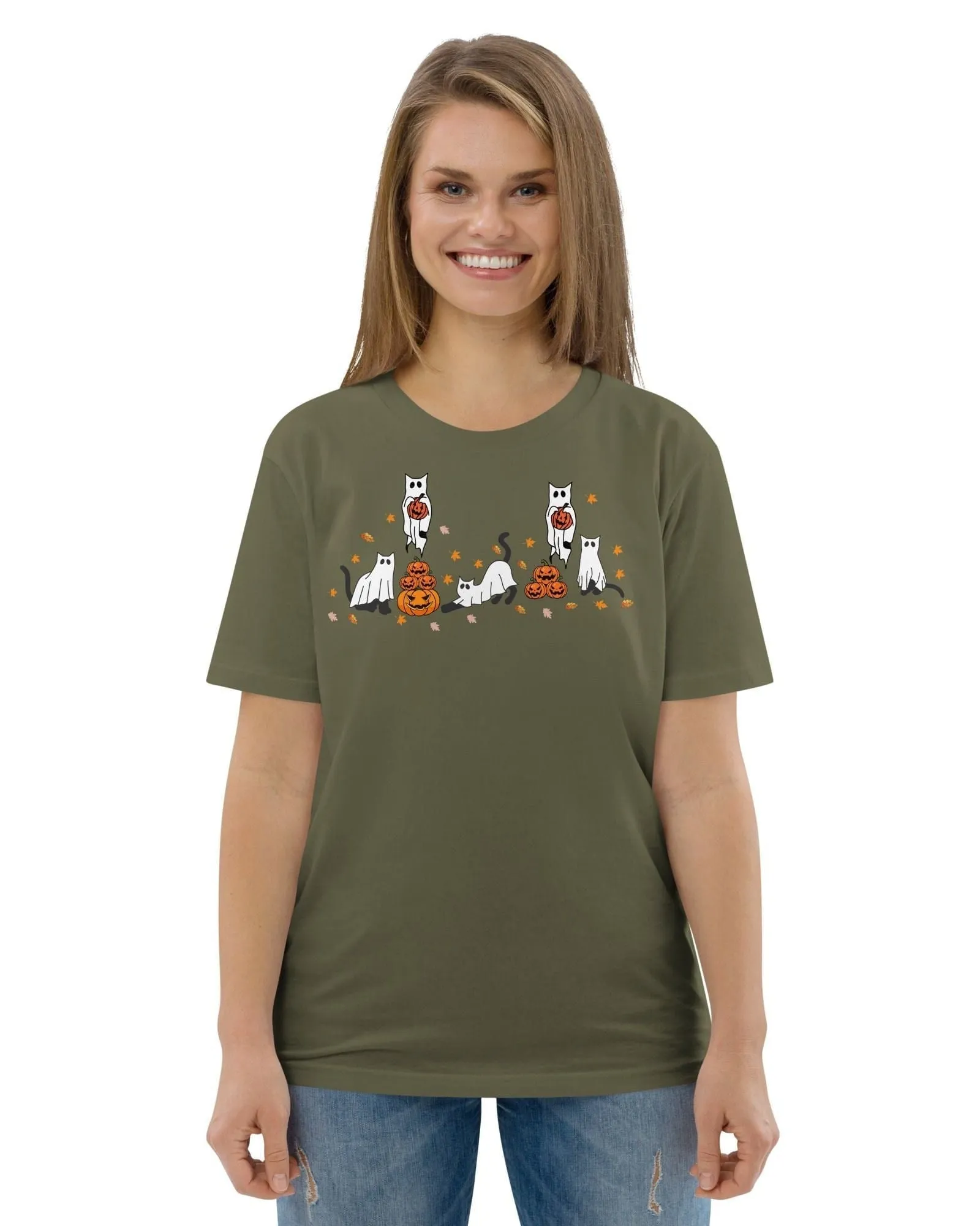 Halloween Shirt: Charming Cat Hosts