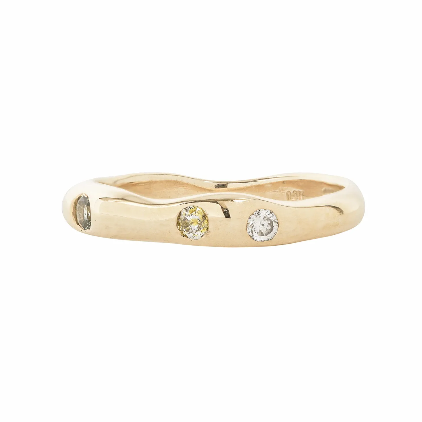 HART RING / GOLD & MULTI-COLORED DIAMONDS