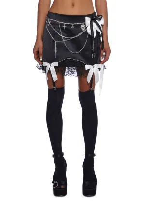 Hauntingly Charming Mini Skirt