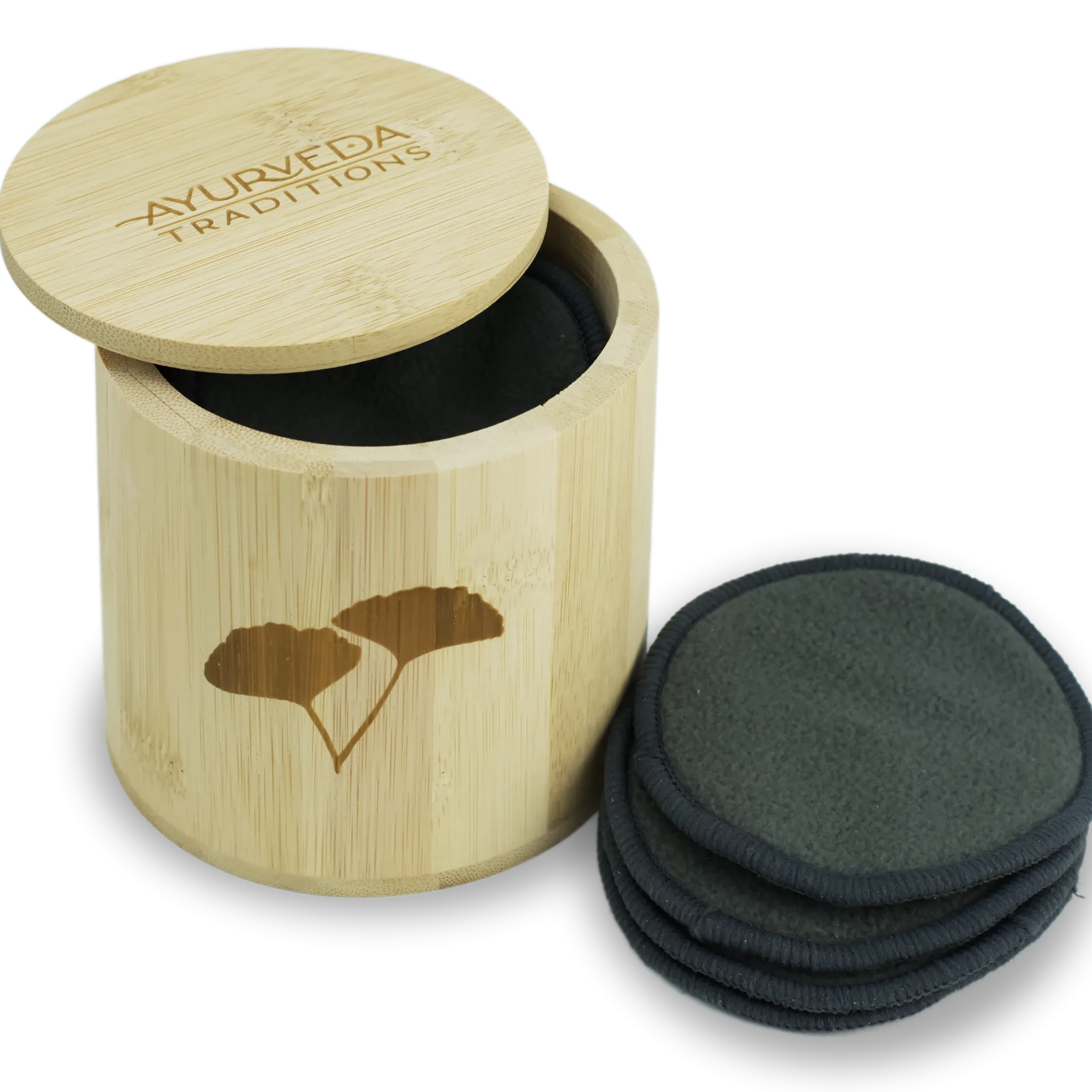 Hemp & Charcoal Makeup Rounds