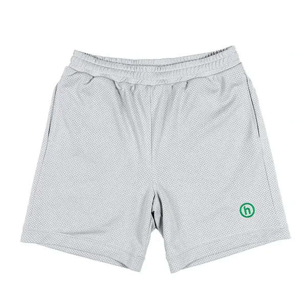 Hidden NY Silver Mesh Shorts