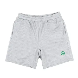 Hidden NY Silver Mesh Shorts