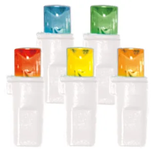 Hometown Holidays 2368-20/U15E148B Icicle Light Set, 9.6 W, 100-Lamp, LED Lamp, Multi-Color Light, 9-1/2 ft L :EA: QUANTITY: 12