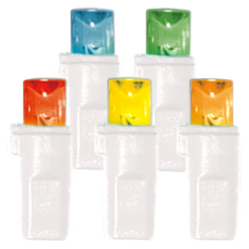 Hometown Holidays 2368-20/U15E148B Icicle Light Set, 9.6 W, 100-Lamp, LED Lamp, Multi-Color Light, 9-1/2 ft L :EA: QUANTITY: 12