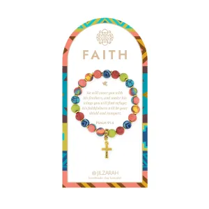 Jilzarah Faith Gift Bracelet - Multi Colored